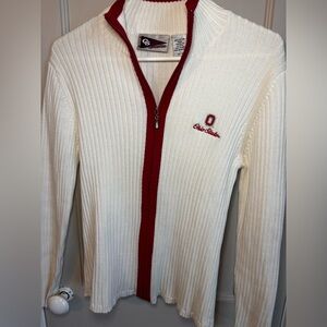 Ohio State zip sweater. Size 14-16 girls. Fits as XS/S women’s. NWOT.